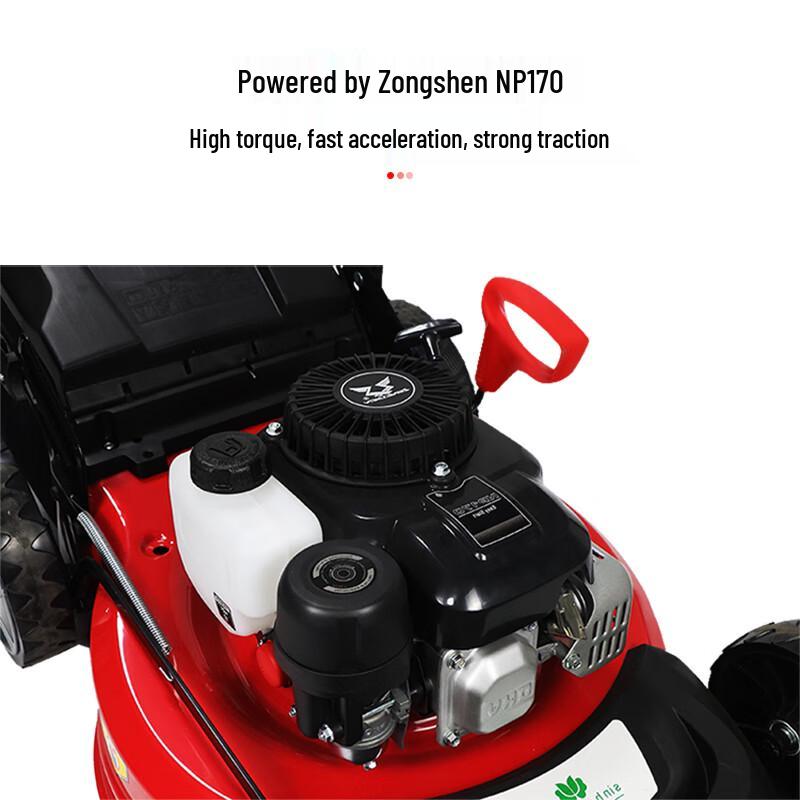 Mufan Zongshen XP200 Self-Propelled Gasoline Lawn Mower CN plug (adapter included)