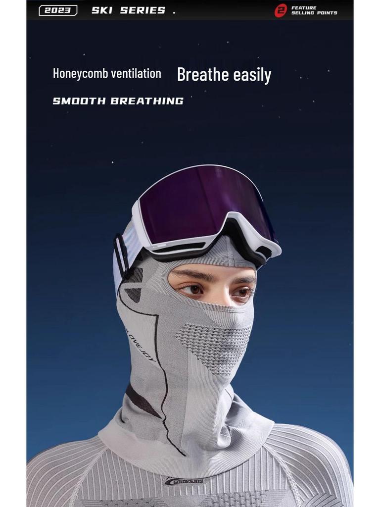 Unisex Winter Balaclava: Windproof, Warm Face Mask & Neck Gaiter for Cycling, Motorcycling, Skiing