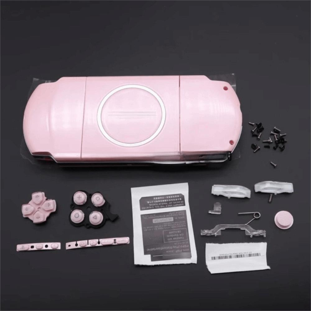 With Buttons Kit Protective Case Kit With Screws Console Replacement for PSP3000