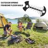 Telescopic Spring Fish Bone Nail Aluminum Alloy Tent Nail Hiking Ground Pin Travel Tent