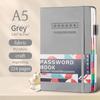 Cross-border A5 Password Notebook with Letter Labels for Account and Website Management