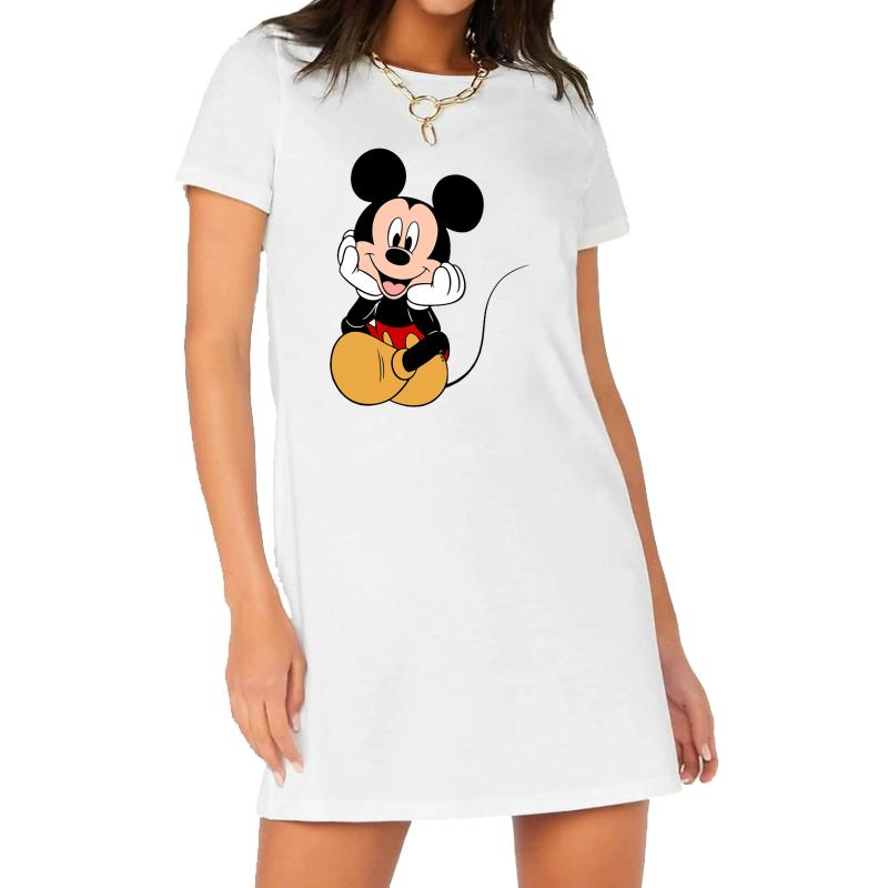 Buy Mickey Mouse Print Harajuku 