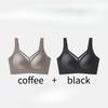 Women Invisible Liquid Foundation Bra Seamless Anti‑Gravity Lift Plus Size Minimizer Bra Thin Large Bust Bra Gather Side Fat