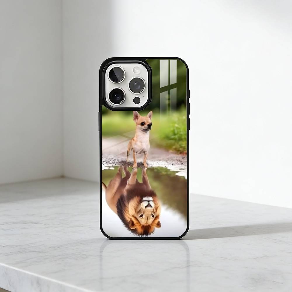 C-Chihuahua Funny Memes Phone Case For iPhone17,16,15,14,13 Plus,Pro Max Magnetic For Magsafe Wireless Charging