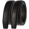 Alloy Automatic Buckle Top Grain Leather Belt - Men's Leather Belt - Genuine Leather Belt