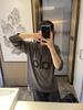 Camiseta de Manga Larga Unisex con Estampado de Letras Suelta de Cuello Redondo ALO Original Primavera 2026 - Hilo Doble de 300g