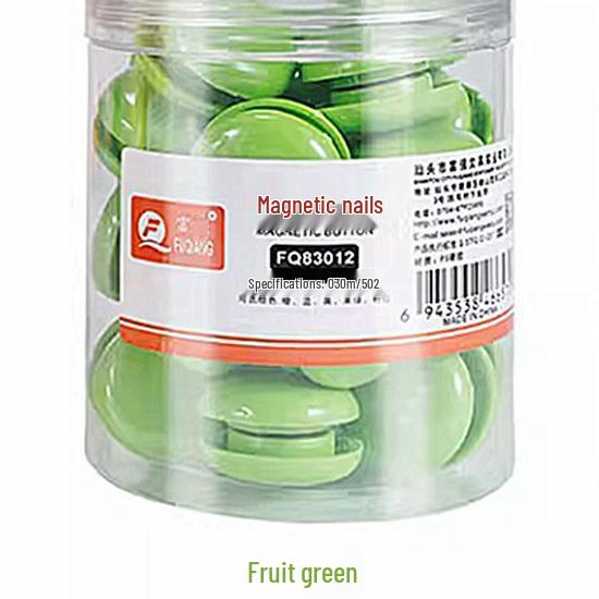 Transparent Magnetic Pushpins – 20/30/40mm Round Whiteboard Magnets for Office & Teaching, Strong Magnetic Force
