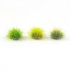 Static Grass Tuft 1:12 Scale Mini Bushy Lowland Shrubs Model Kit Miniature Artificial Grass for DIY Train Landscape Railroad Scenery Gaming Terrain