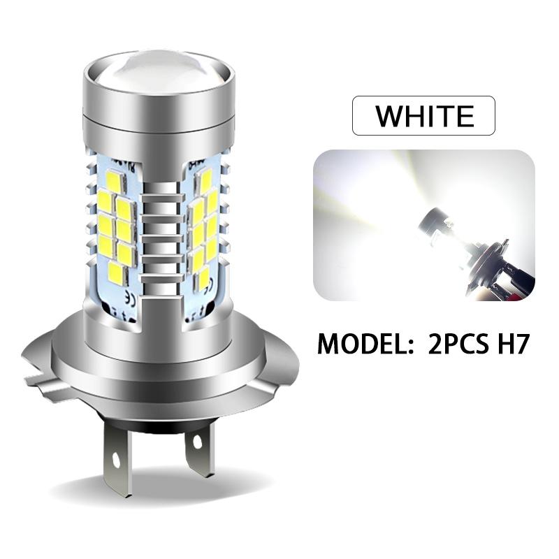 

2pcs High Quality 30SMD H7 DRL Fog Light Daytime Running Light LED Bulbs 12V LED Auto Accessories