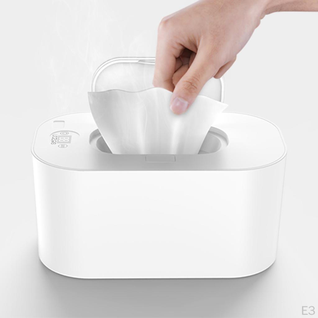 Wipe Warmer Hand -Saving Container Thermostatic Portable for Traveling Baby Wet Tissue