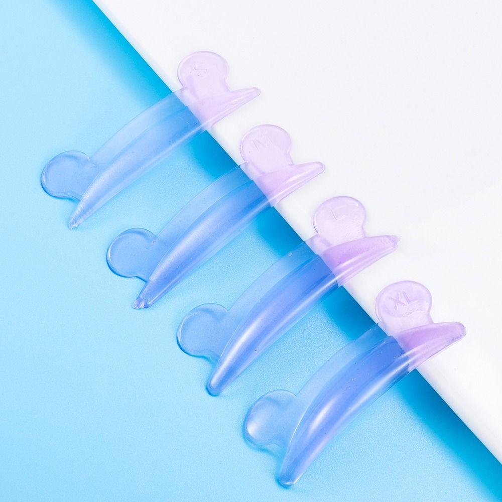 4Pairs Eyelash Extension Eyelash Extension Silicone Pads Reusable Silicone Lash Lift Pad  for Women