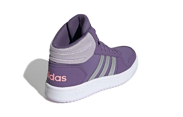 adidas Neo Hoops 2.0 Breathable Mid Top Kids' Skateboarding Shoes Kids' EH0170