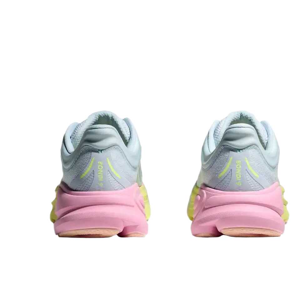 Hoka One One Bondy 9 Comfortable Lace-Up Round Toe Low-Top Running Shoes Women running shoes 1162012-GNGB
