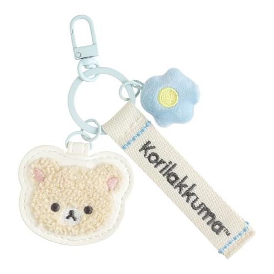 San-X Rilakkuma Patch Keychain Korilakkuma AB32202