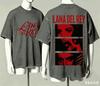 Lana Del Rey For Fan Gift Tshirt Unisex Unisex Harajuku Oversized Unisex Short Sleeve Streetwear High Quality Couples Retro Couples