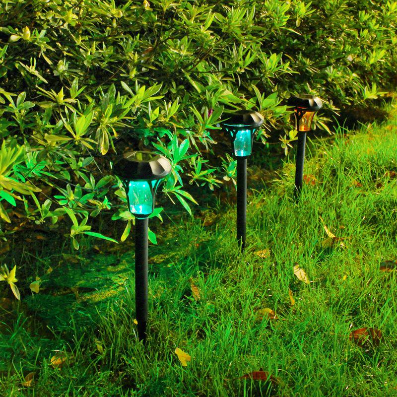 Waterproof LED Solar Lawn Lamp for Outdoor Garden Landscape