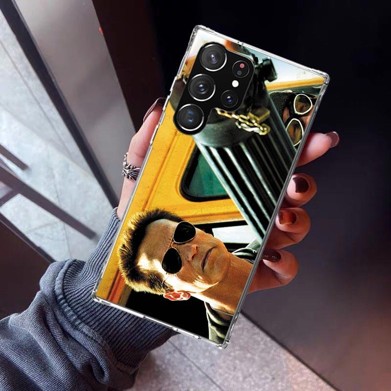 Arnold Schwarzenegger Terminator Phone Case For Samsung Galaxy S23 S24 S25 Ultra S22 + S21 Plus S20 FE Cover S10 S25U Silicone P