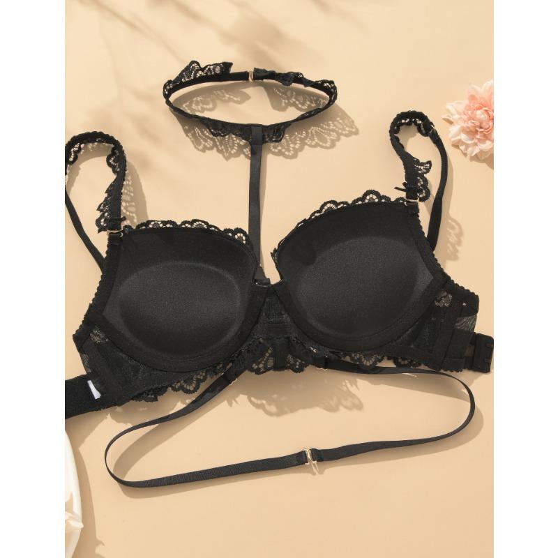 Damen Spitze Bügel BHs Sexy Push Up Dessous
