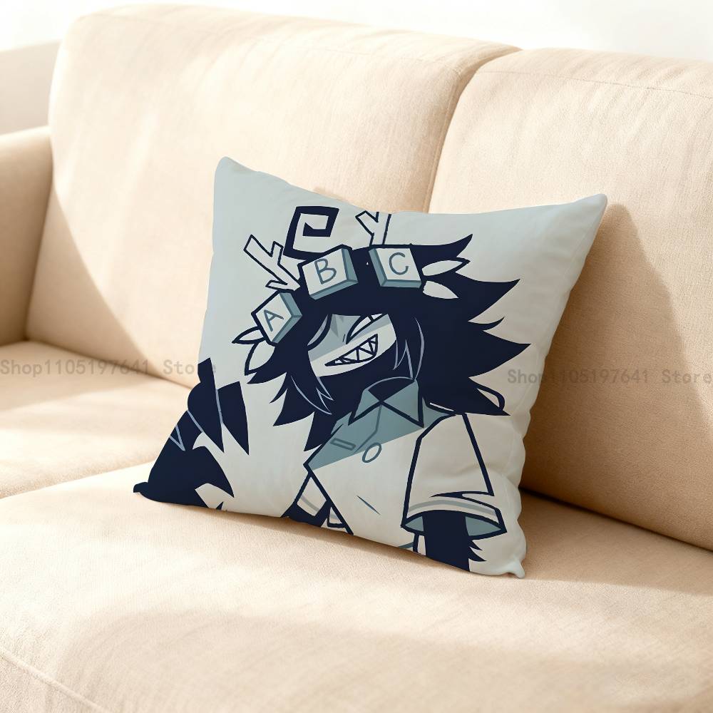 F-Fundamental Paper E-Education Anime Celebrity Merchandise All-Match Printed Pillow Case Sofa Office Room Decoration Protector