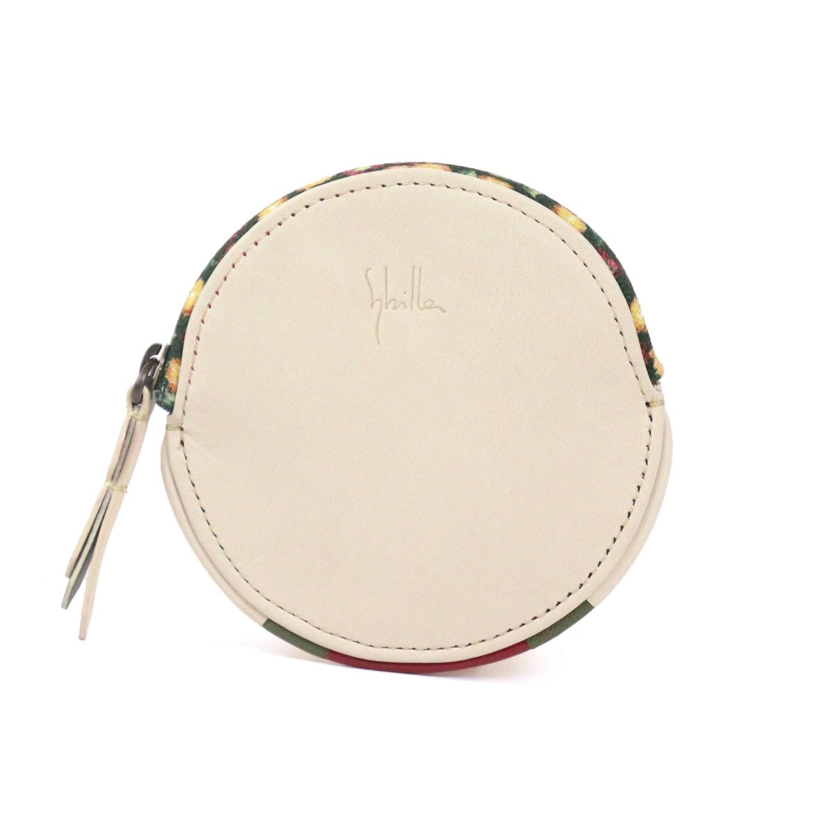 

Sybilla Circular Coin Case Coin Purse 5470465 (Sibilla) (Ivory (21))