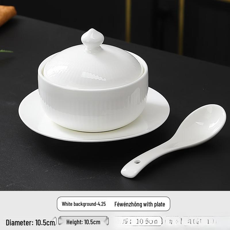 

Ceramic Double Boiler Stew Pot