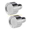 92MF 2Pcs Stainless Steel Power Washer Shower Nozzle 1/4inch Quick Connection Sprinkler For Car Washing And Garden Watering