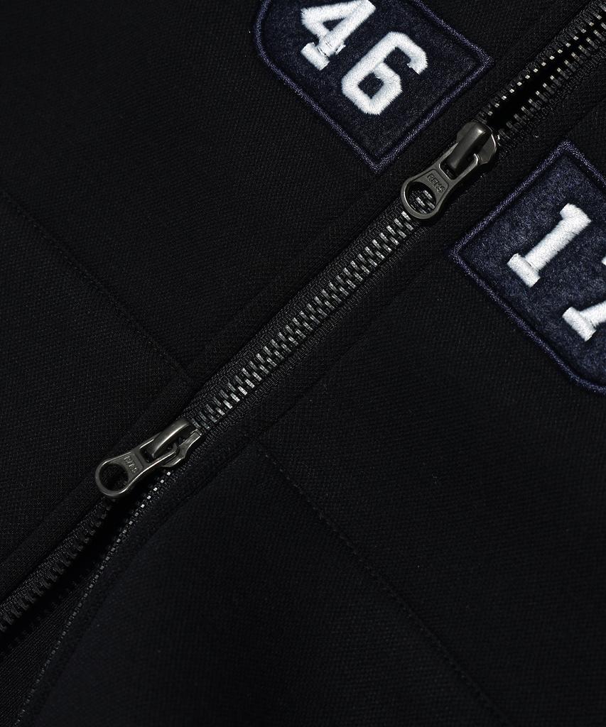 Rayfikers Neoprene High-Neck Zip-Up Hoodie Mq1Ju035_Dark Navy