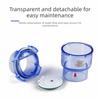 Válvula de Retenção com Tampa 50mm Design Transparente Material UPVC Válvula Anti-retorno Anti-refluxo Válvula Móvel Válvula de Tampa Controle de Efluente
