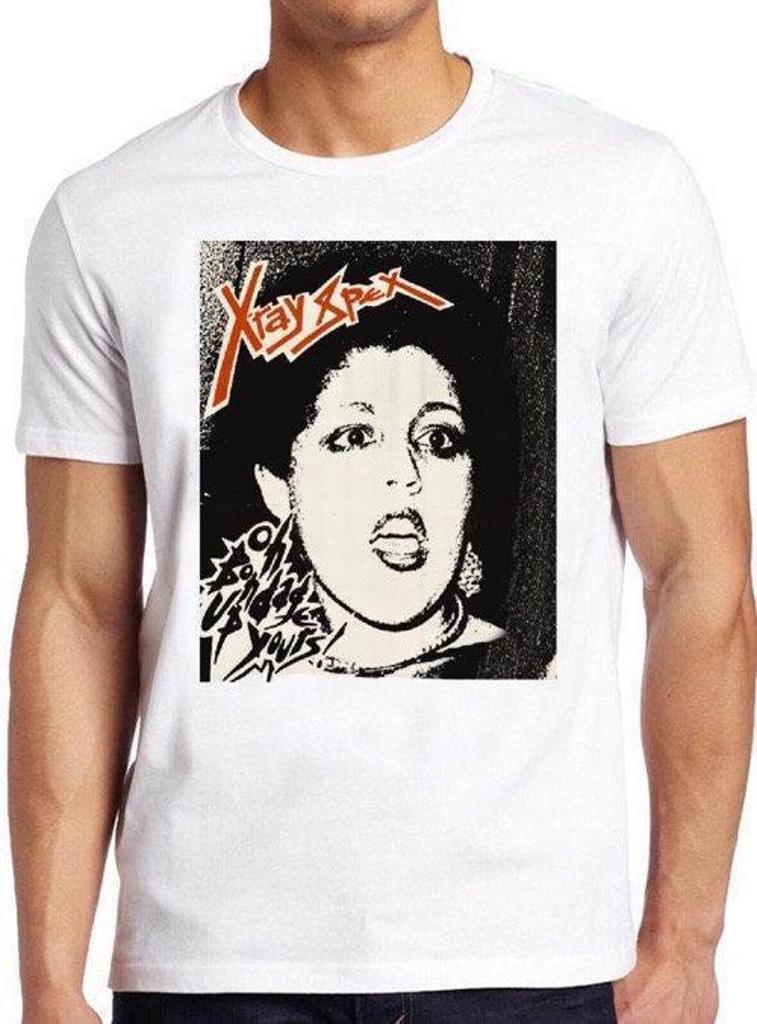 X-Ray Spex T Shirt B3022 Punk Rock Music Band Retro Cool Top Tee