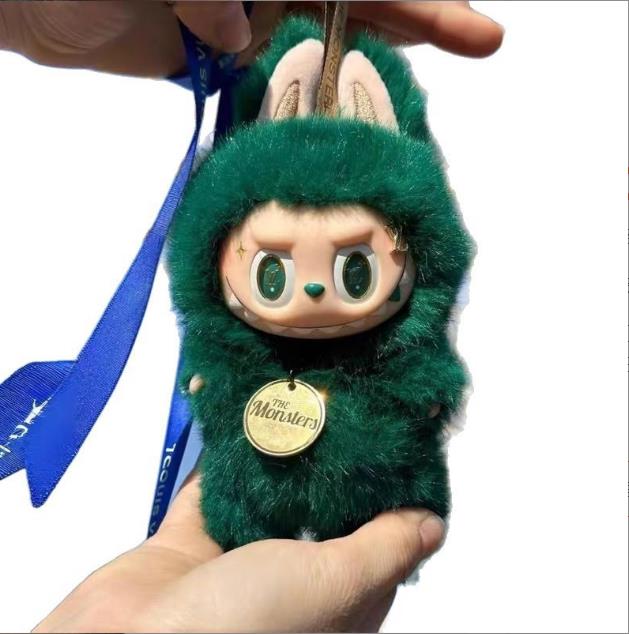 25 Neue Lububu Original The Monsters Serie Schlüsselanhänger Anhänger Labubu Schlüsselanhänger Weihnachtsgeschenk Kinderspielzeug Mystery Box