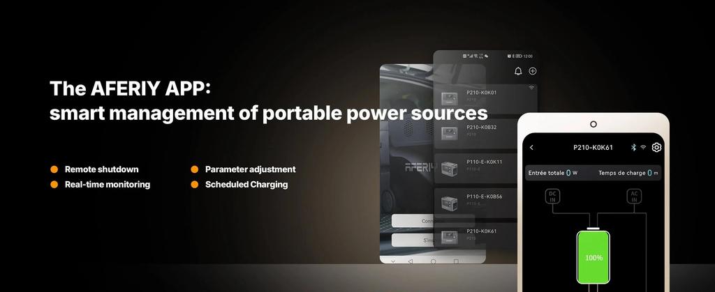 Portable Power Station AFERIY P110-E, 1200W AC Output, 1008Wh LiFePO4 Battery, Fast Charging, 12 Outputs, UPS Function, APP Control