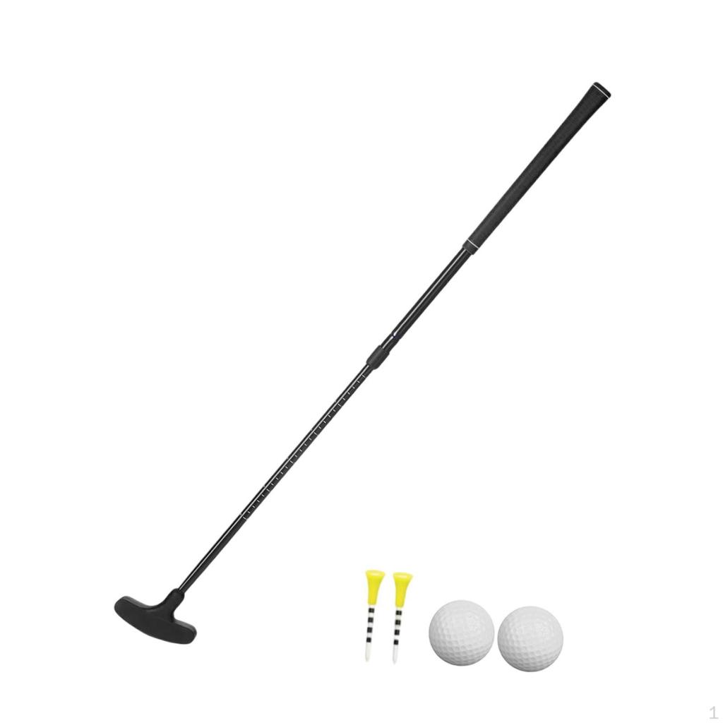 Verstellbarer Golf-Putter für Rechts- und Linkshänder mit einziehbarer Funktion
