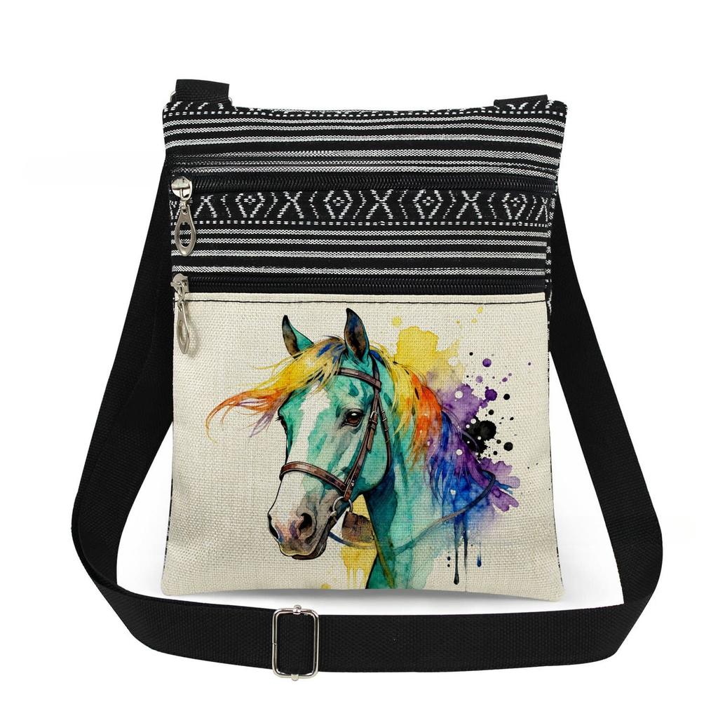 Women's Crossbody Bag Oil Painting Creative Shoulder Bag