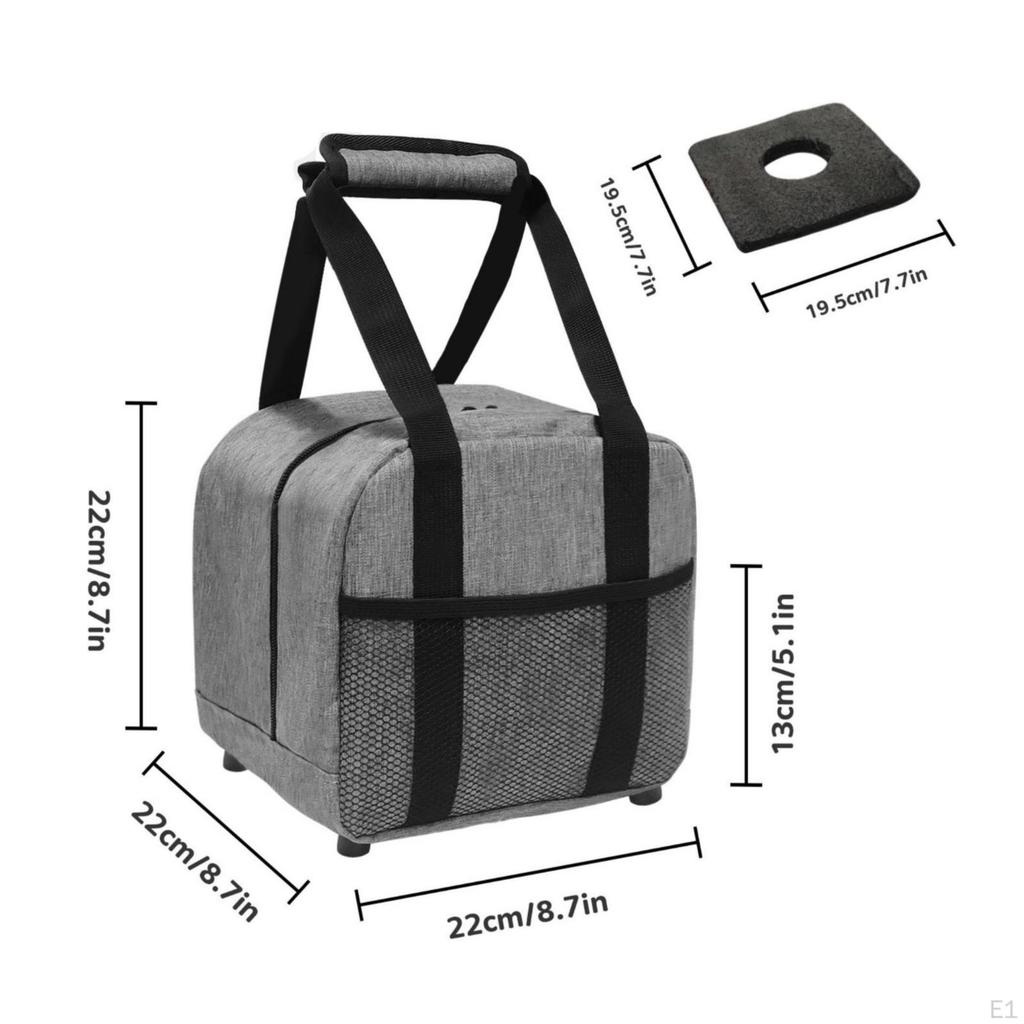 Bowling Ball Bag Compact with Foam Insert Heavy-Duty