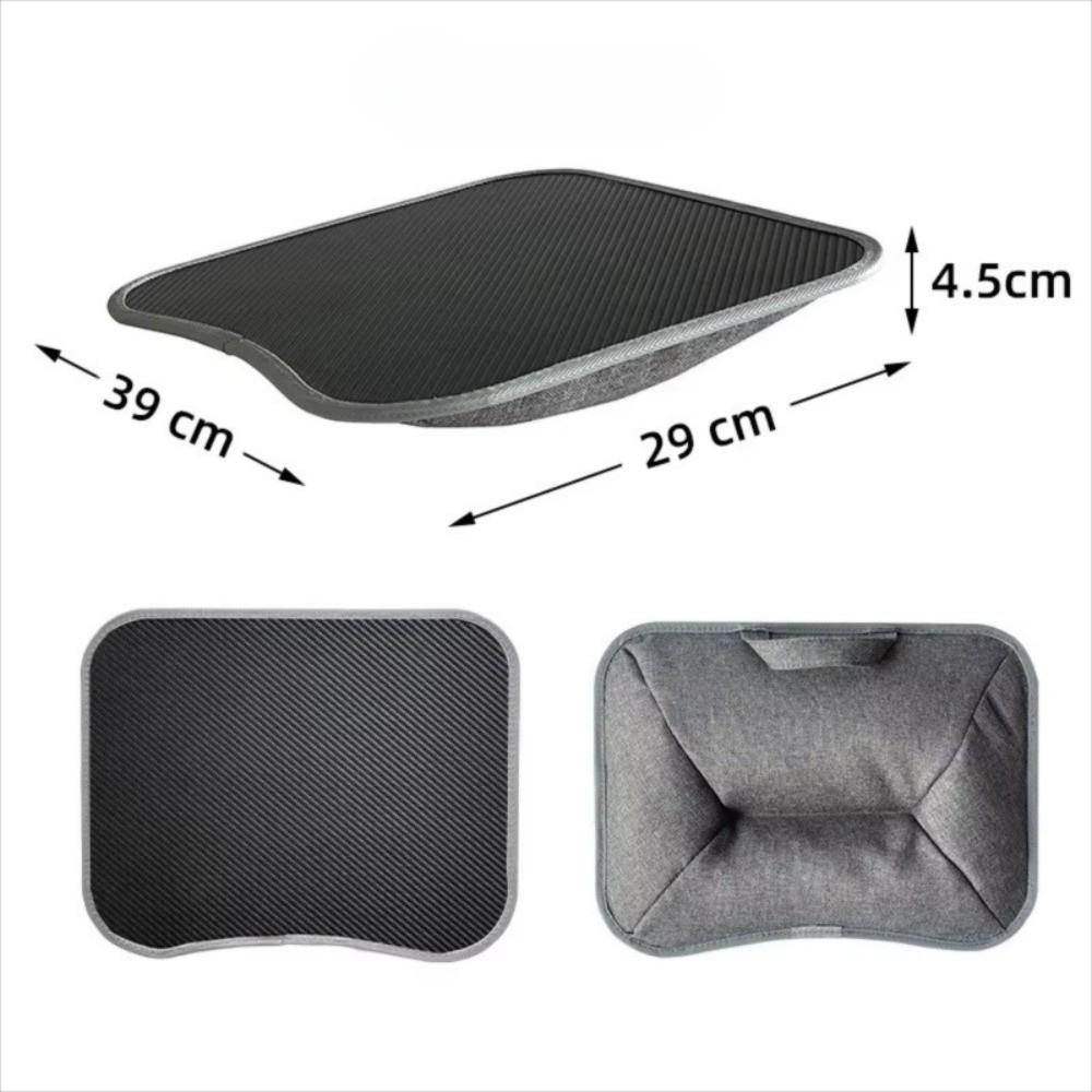 Foam Particles Filled Small Laptop Desk Writing Padded Tray Portable Laptop Lap Desk with Pillow Cushion Bed Table