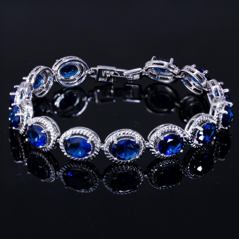 Micro-Set Accessories Aaa Zircon Bracelet, Classic Zircon Bracelet For Women