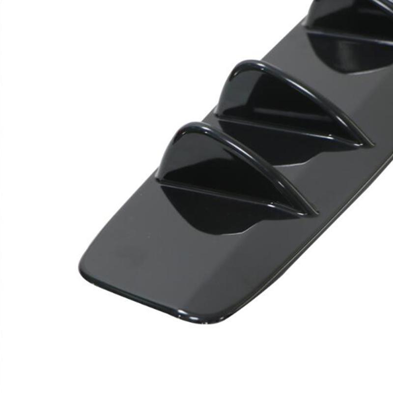 Universal Auto Heckspoiler 7-flügel Shark Fin Heckstoßstange Modifizierter Chassis Deflektor