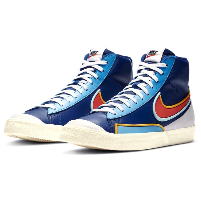 Nike Blazer Mid 77 Infinite D/MS/X Deep Royal Blue Copa Sneakers Skateboard Shoes DA7233-400