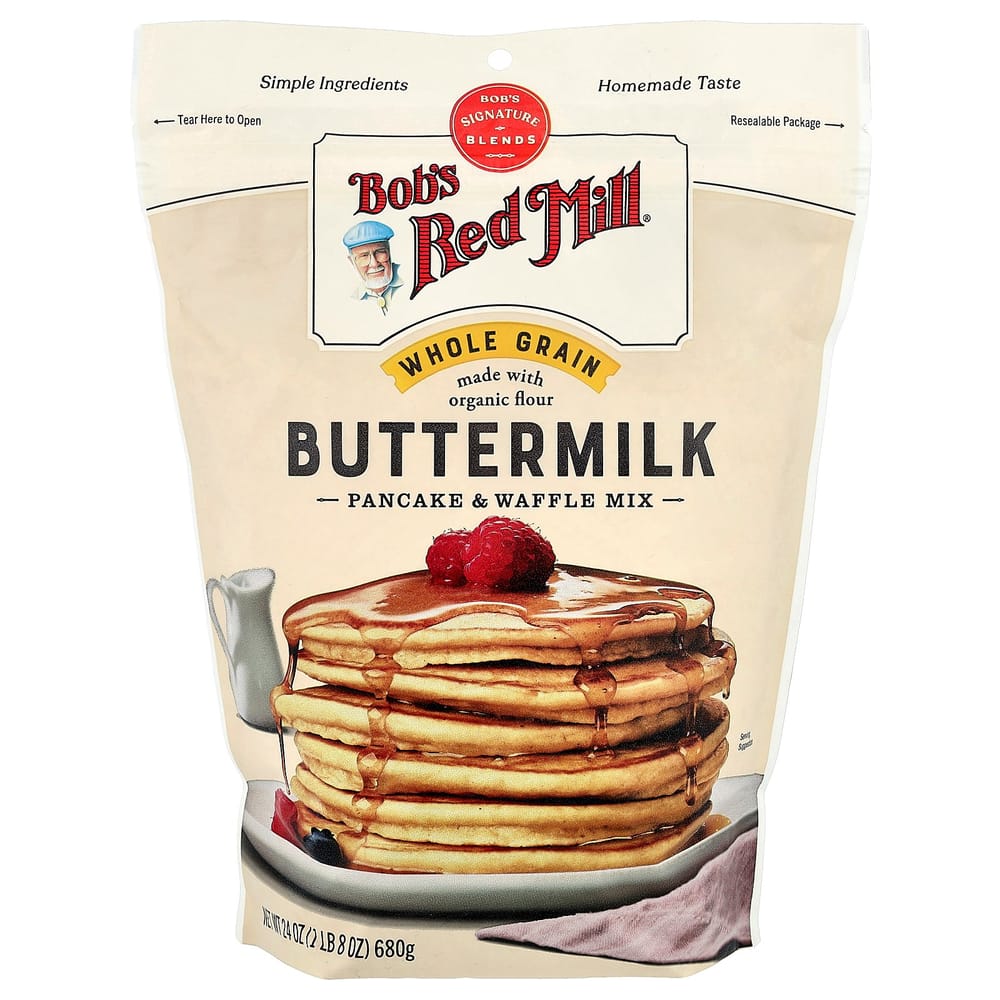 Bob s Red Mill Whole Grain Buttermilk Pancake & Waffle Mix 680g (24oz)