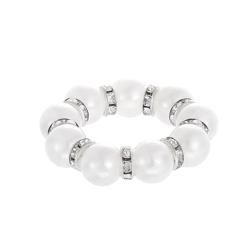 Pearl Rhinestone Napkin Ring for Weddings and Banquets: Elegant Table Decoration