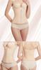 Luxurious Hourglass Waist Cincher: Abdominal Binder with Breast Support, 10 Steel Bones, 4 Rows, 13 Hooks for Postpartum Body Shaping.