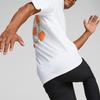Puma Logo Print Crew Neck Short Sleeve T-Shirt Men Tops White 605780-05