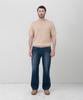 MANNERGRAM Upw Washable Cotton Round Short Sleeve Knit Light Beige