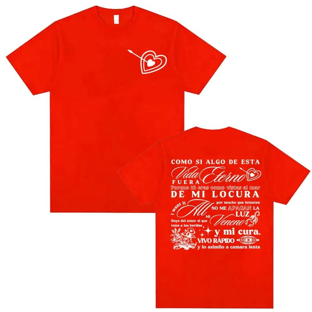 

Unisex Delaossa Album Letter Print TShirt 100 Cotton Oversized Harajuku Hip Hop Streetwear Fashion Women And Men Tshirts S