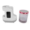 Electric Makeup Brush Cleaner Machine Automatic Makeup Brush Drying Machine 850 RPM with Clear Body