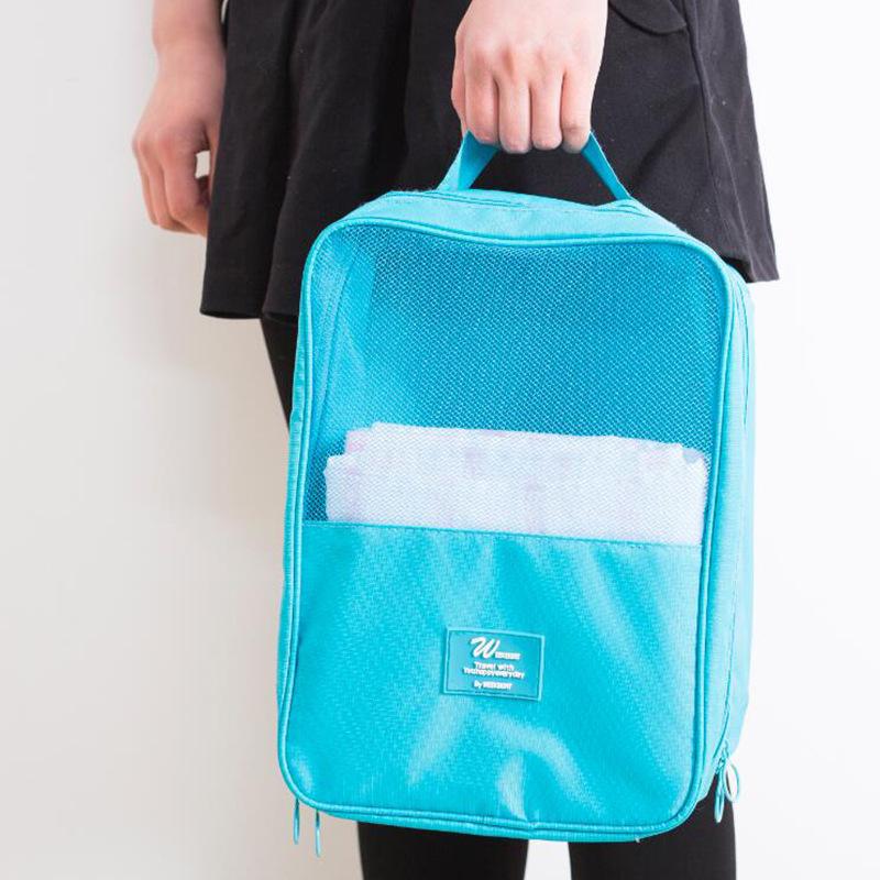 Reise wasserdichte Nass-Trocken-Trennung Aufbewahrung Schuhkarton Staub Aufbewahrungstasche