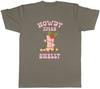 PERSONALISED HOWDY XMAS PINK COWBOY BOOTS FUNNY UnisexS TSHIRT TEE GIFT TOP