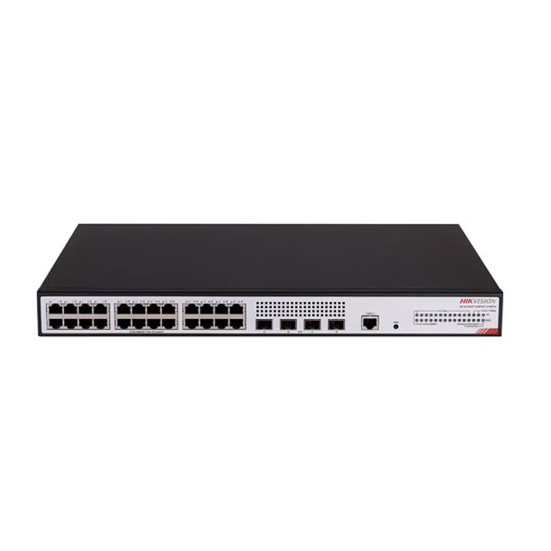 

Hikvision 28-Port Gigabit Layer 2 Managed PoE+ Switch with Fiber Ports CN plug (adapter included)