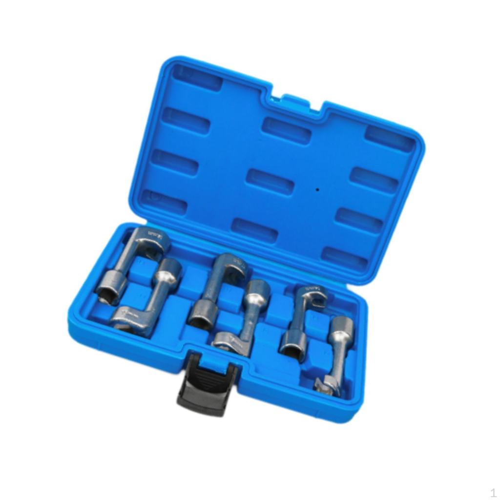 Injector Fuel Line Sockets Wrench Set Dismantling Removal Tool 12 14 16 17 18 19mm for