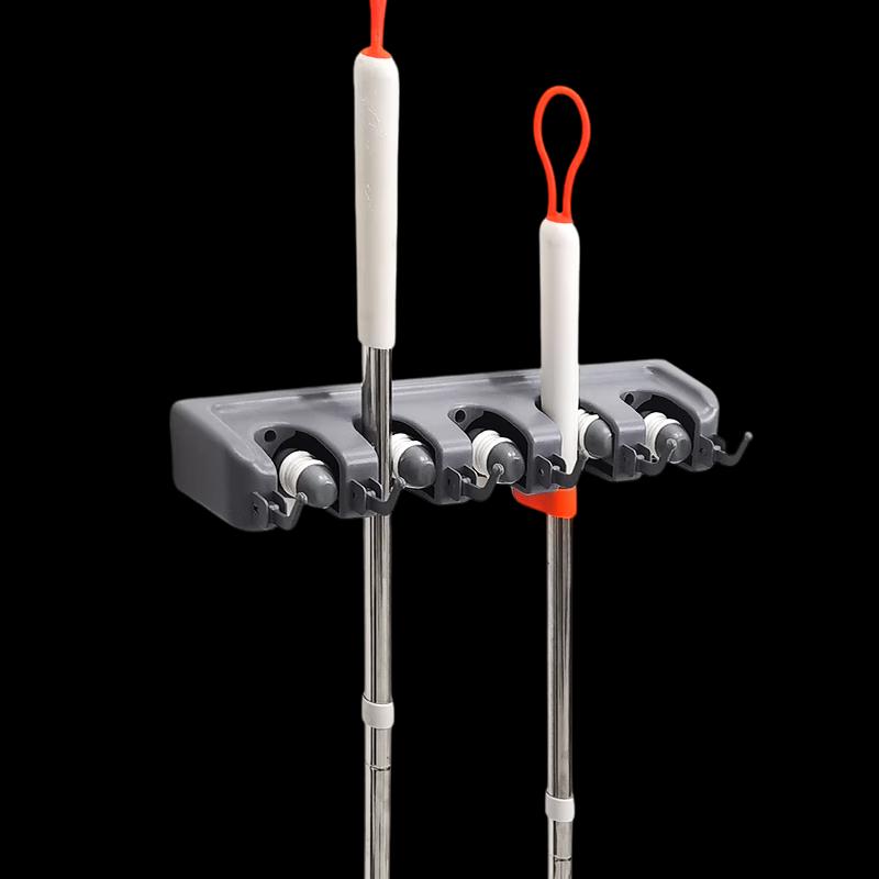 Meiliya Wall-Mounted Multi-functional Mop and Broom Holder